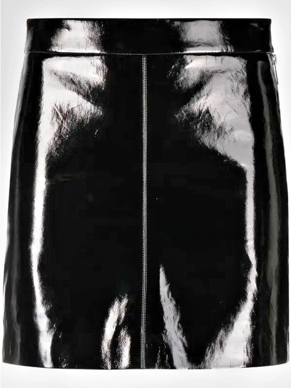 Zadig&Voltaire black 
Jinette vinyl leather miniskirt size 36